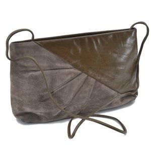 Salvatore Ferragamo Leather Suede Crossbody Bag💥PRICE DROP💥